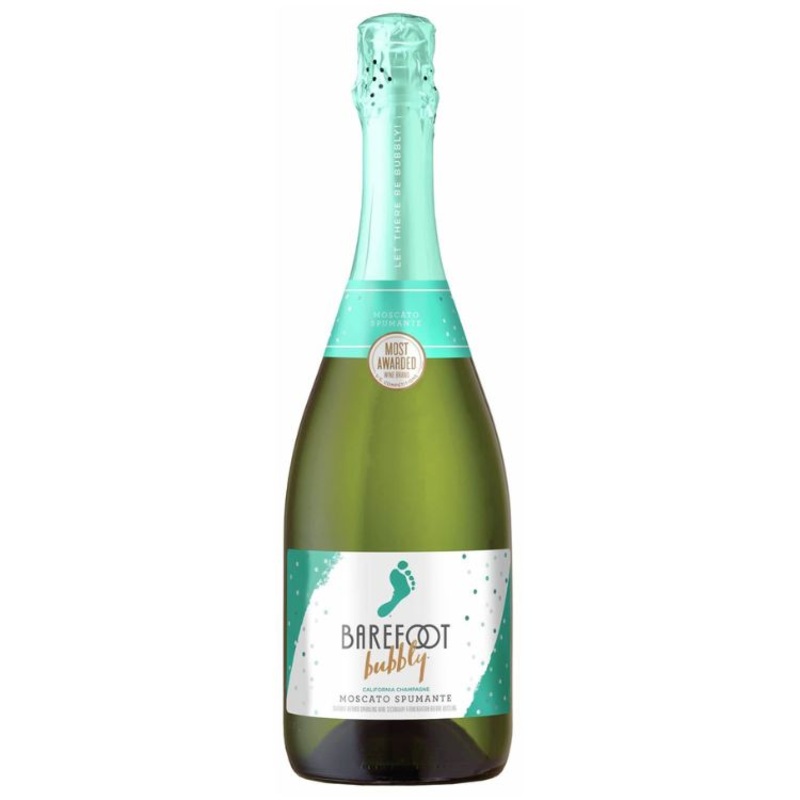 Barefoot Cellars Bubbly Moscato Spumante – 750ml