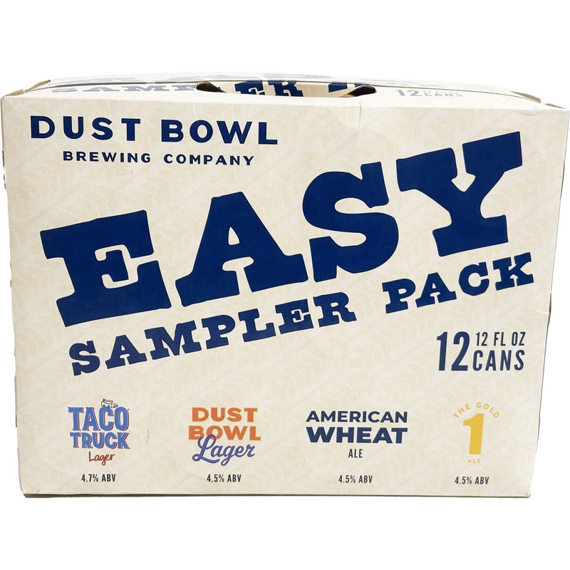 Dust Bowl Easy Sampler Variety 12oz 12pk Cans