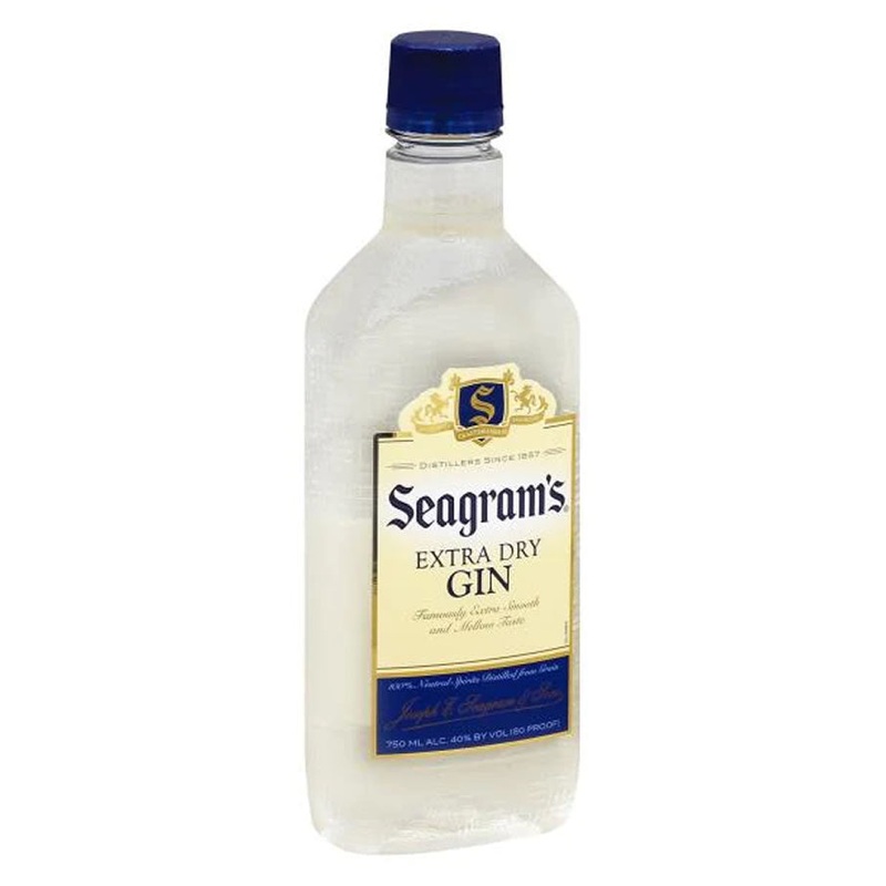 Seagram’s Extra Dry Gin 750ML Plastic