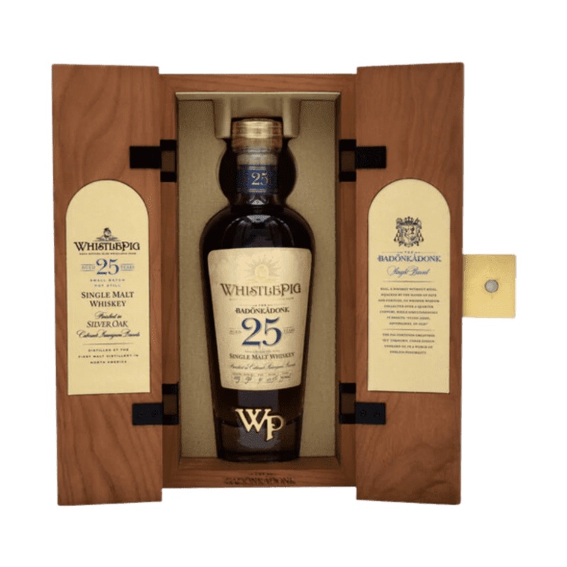 WhistlePig Badonkadonk 25 Year Old Single Malt Whiskey