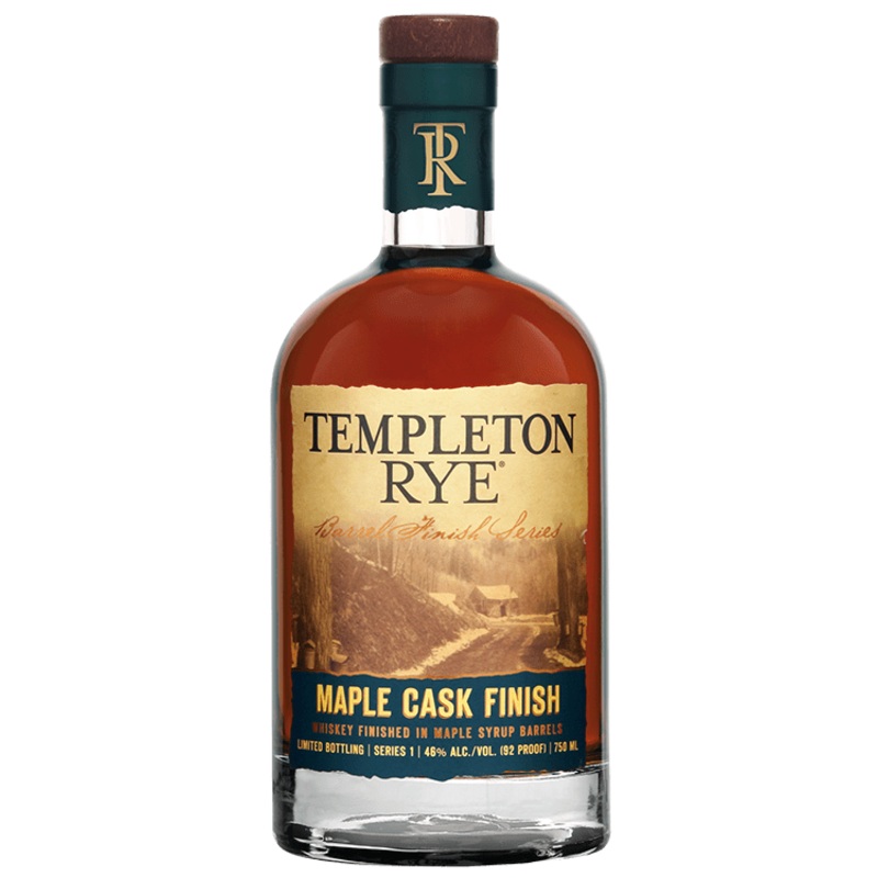 Templeton Maple Cask Finish Rye, 750mL