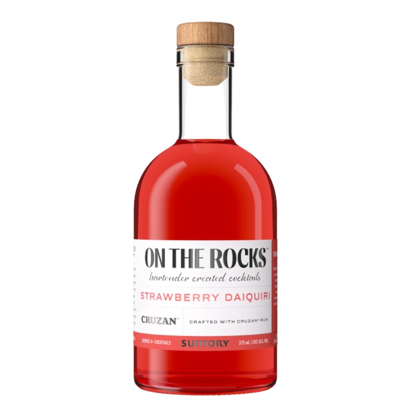 On The Rocks Cruzan Strawberry Daiquiri 750ML