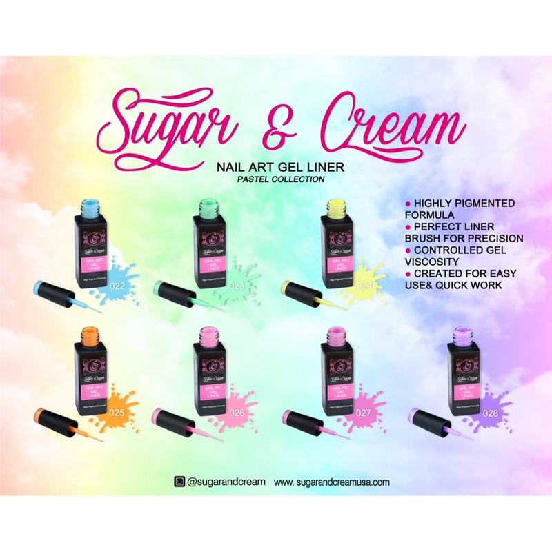 Pastel Collection ( 7 Liners )