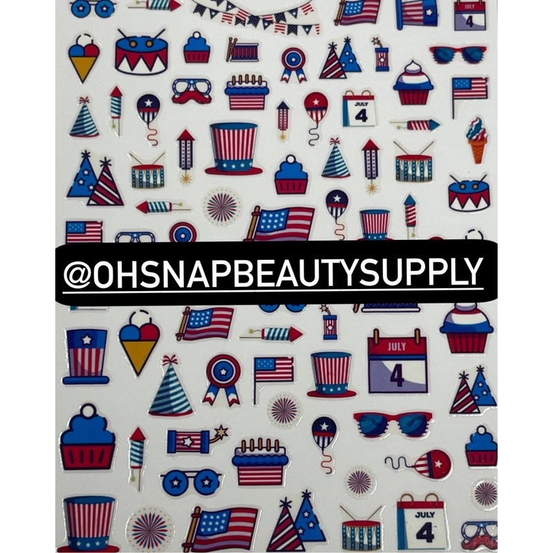 USA Flag  590 Sticker