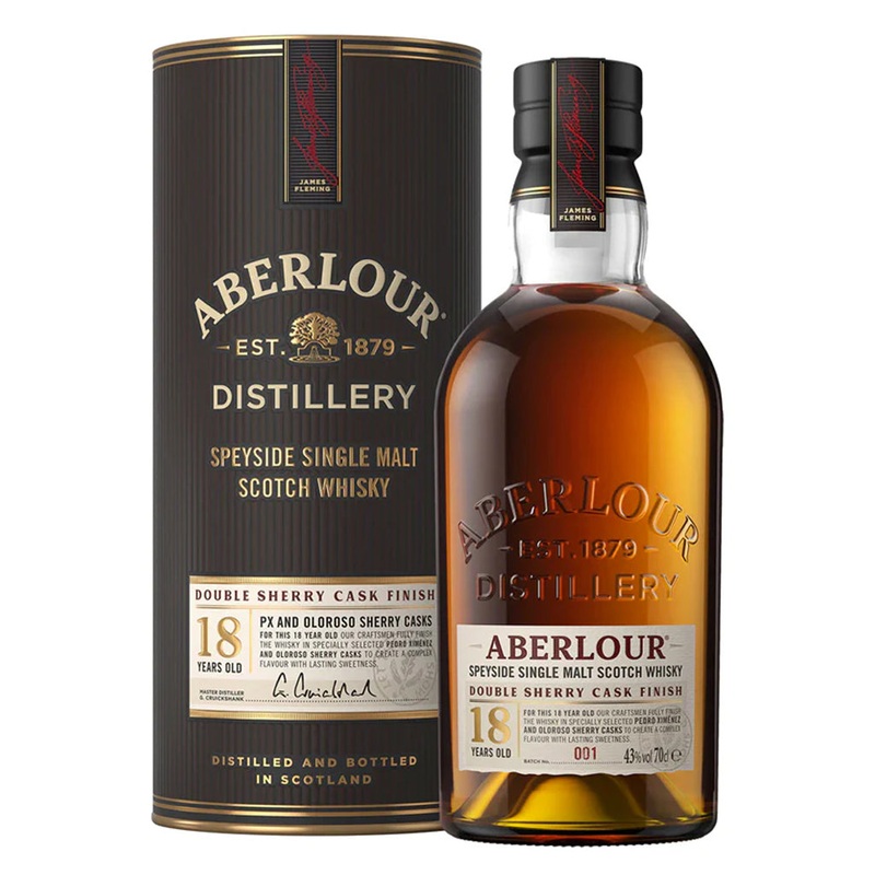 Aberlour 18 Year Double Sherry Cask Finish Single Malt Scotch Whisky