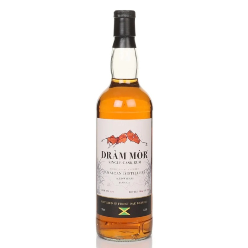 Secret Jamaican 9 Year Old Cask #72 Dram Mor Rum | 700ML
