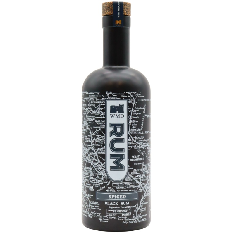 West Midlands Distillery Black Spiced Rum | 700ML