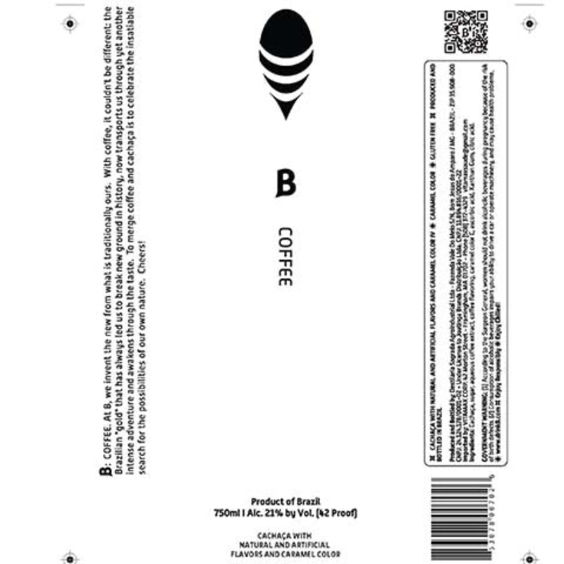 B Coffee Cachaca