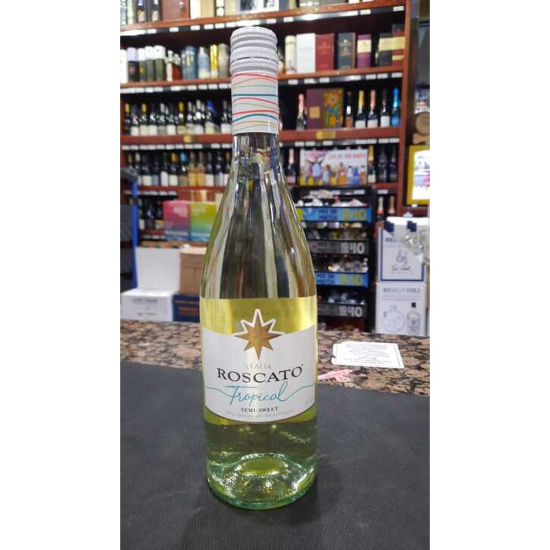 Roscato Tropical Semi Sweet White Champagne 750ml