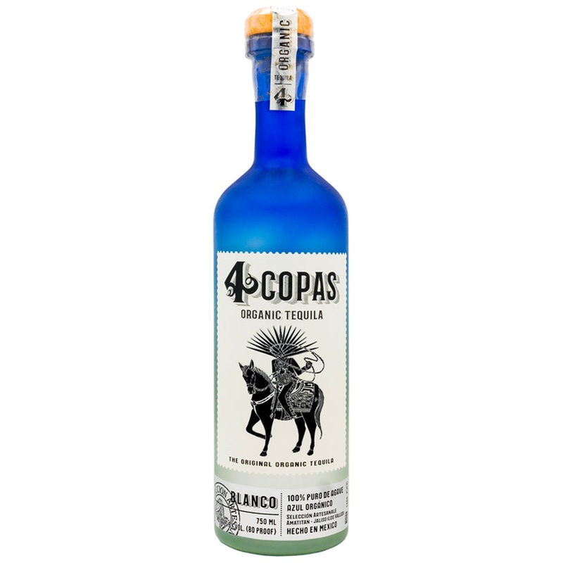 4 Copas Blanco Tequila