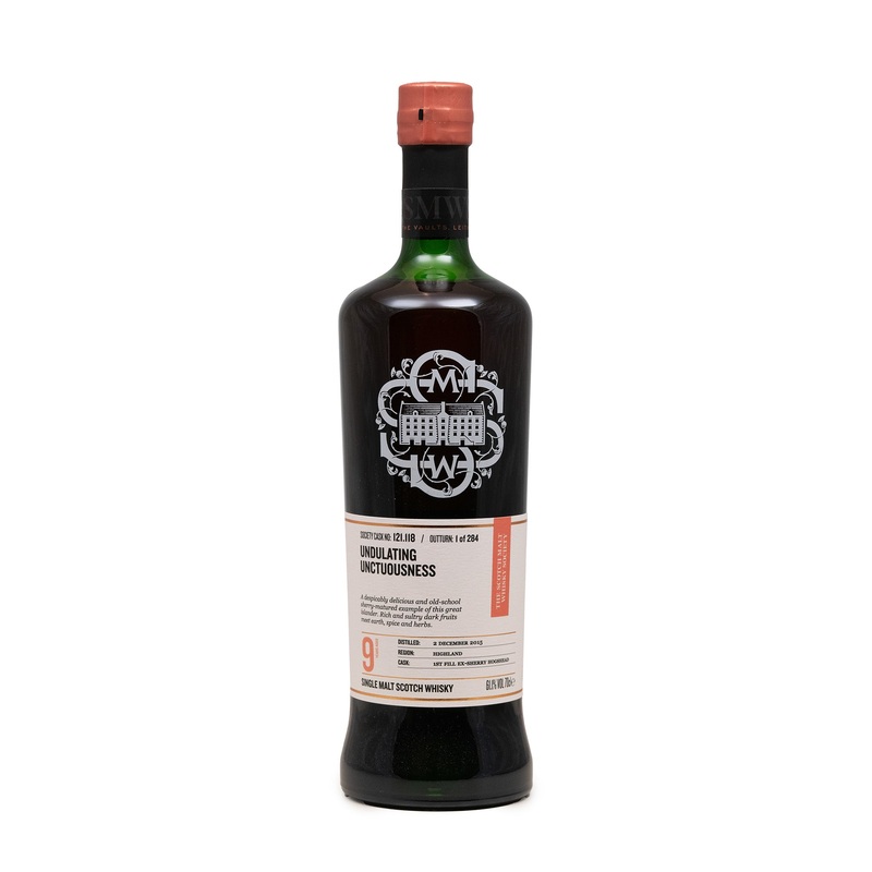 Arran 9 Year Old SMWS Undulating Unctuousness 121.118 61.1%