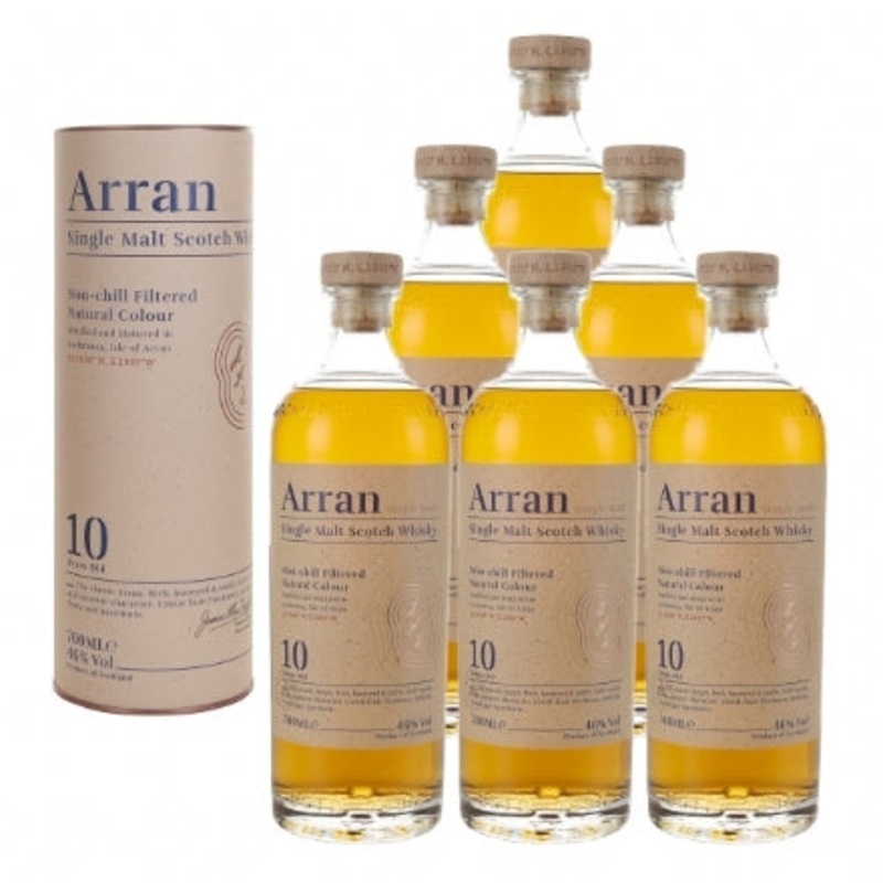 Arran 10yo Single Malt Whisky 6x 700ml