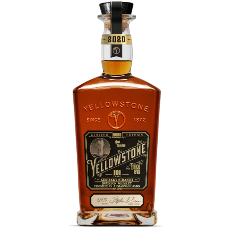 Yellowstone 2020 Limited Edition Hand Selected Armagnac Casked Kentucky Straight Bourbon Whiskey USA (750ml)