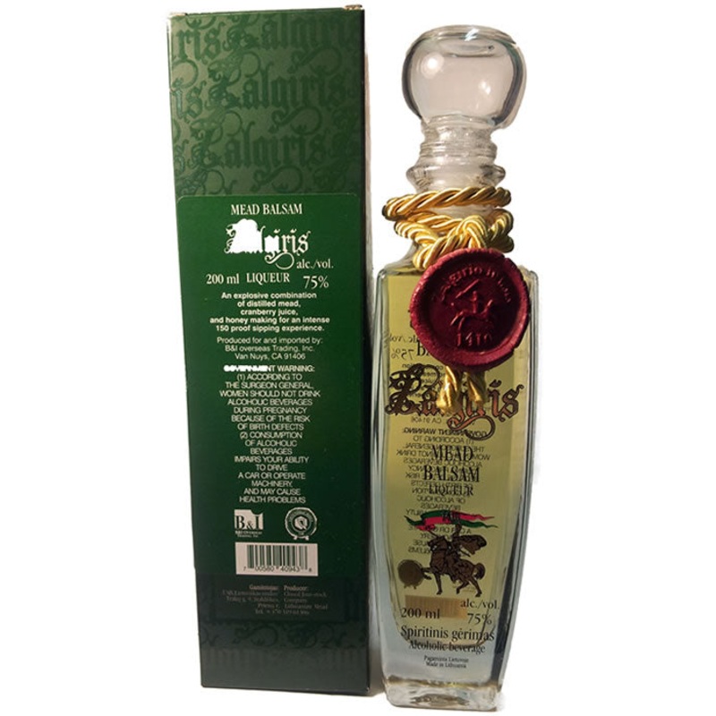Zalgiris Mead Balsam 150 Proof 200ML