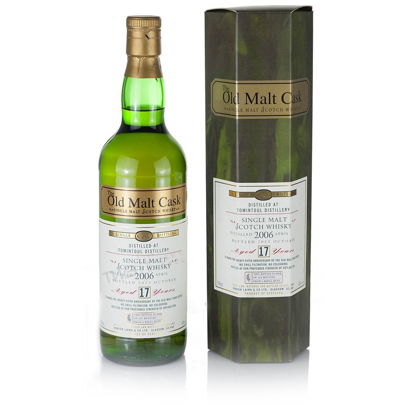 Tomintoul 17 Year Old 2006 Old Malt Cask 25th Anniversary