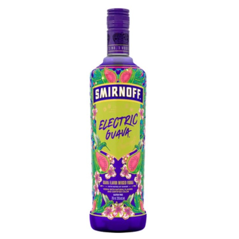 Smirnoff Electric Guava Vodka – 750ml