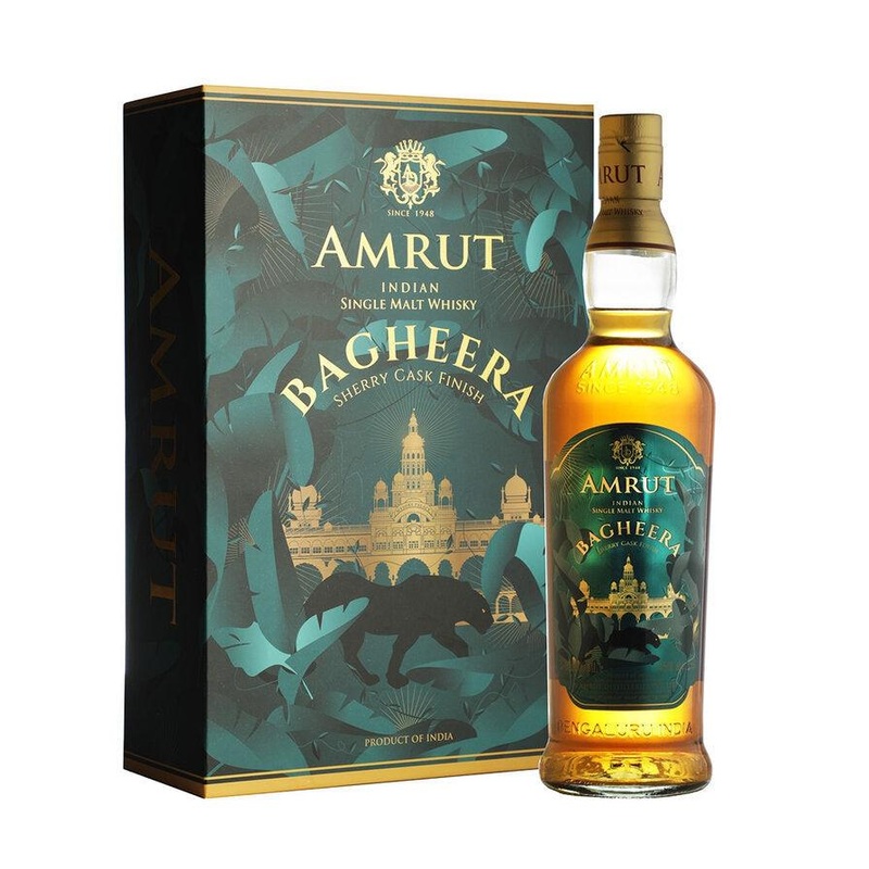 Amrut Bagheera Gift Pack Indian Single Malt Whisky 700ml