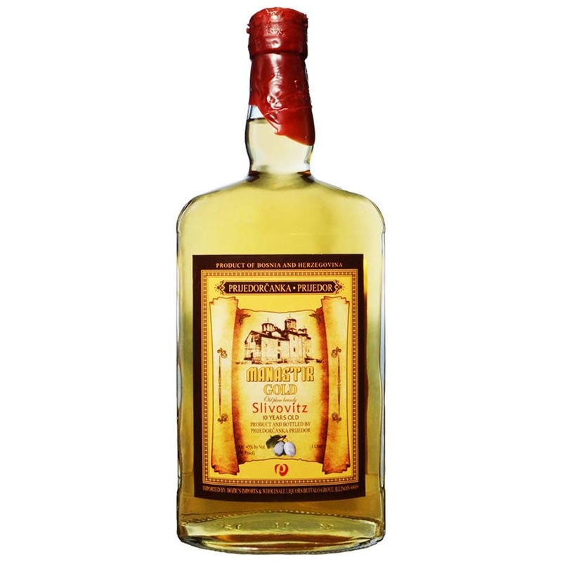 Manastir Gold 10 Year Slivovitz 1L