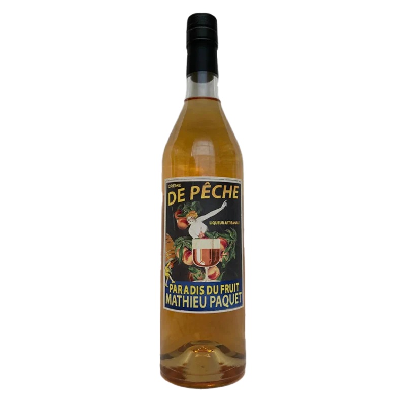 Mathieu Paquet Creme De Peche Liqueur
