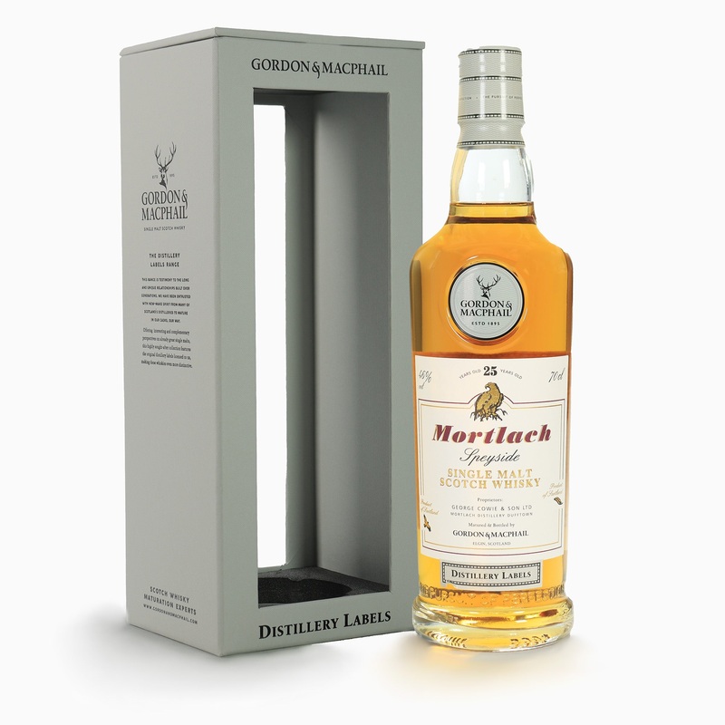 Mortlach – 25 Year Old (Gordon & MacPhail) Distillery Labels