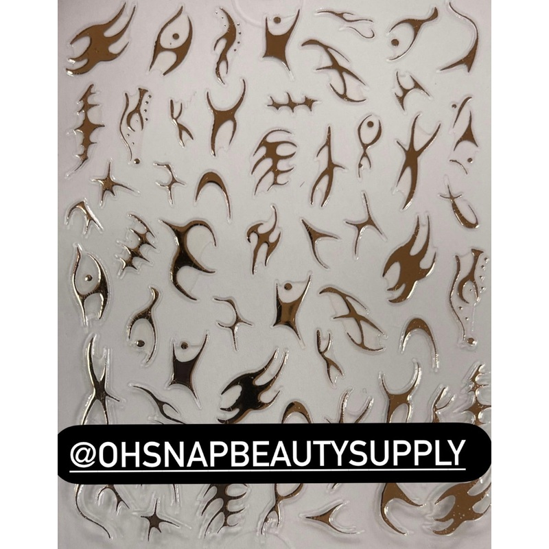 –  Rose Gold Design Pattern BTF S02 Sticker