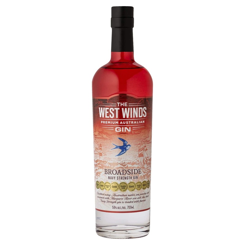 West Winds Gin Broadside 700ml