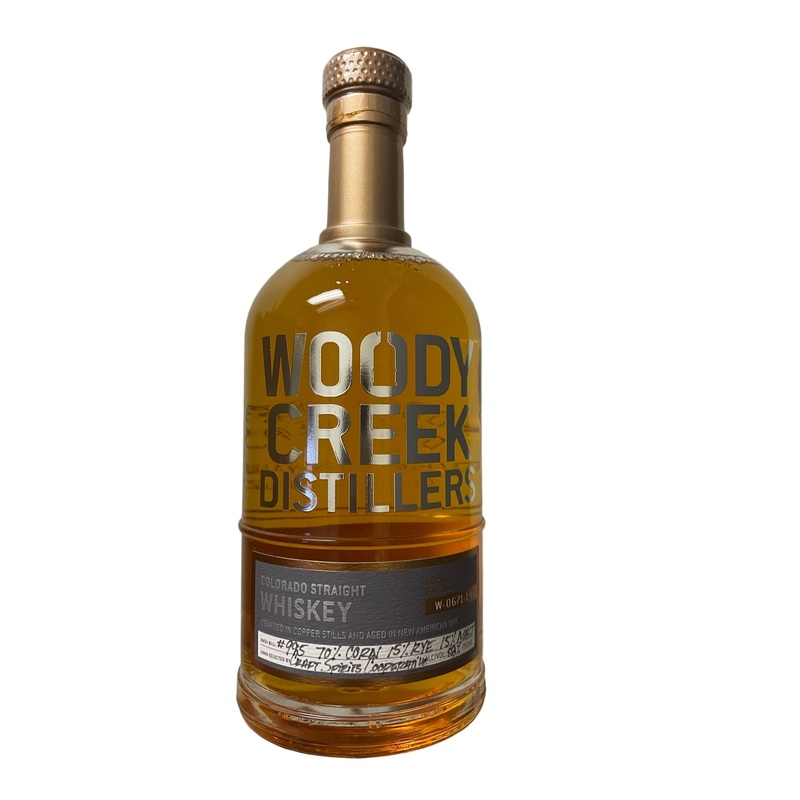 Woody Creek Single Barrel Bourbon Whiskey