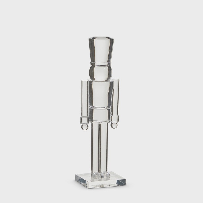 10″ Clear Nutcracker