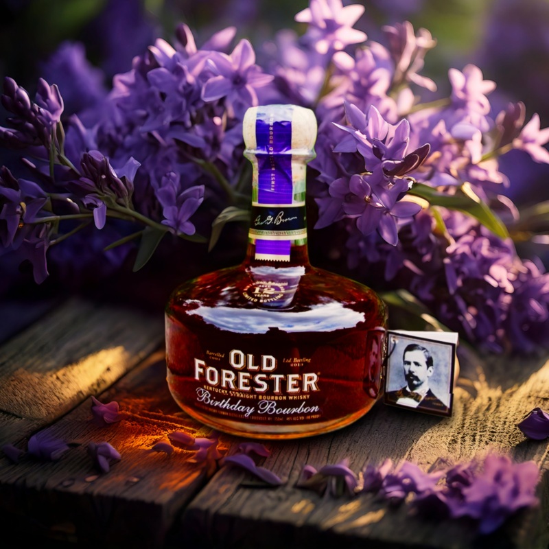 2013 Old Forester Birthday Bourbon 12 Year Old Kentucky Straight Bourbon Whiskey 750ml