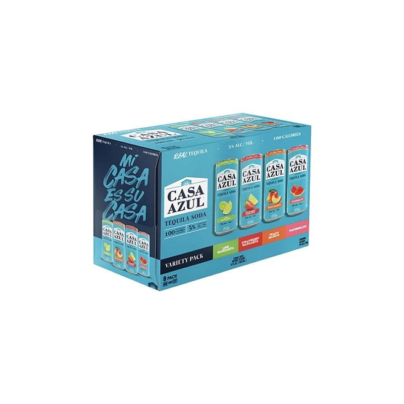 Casa Azul Tequila Soda Variety 8Pk