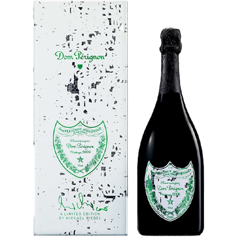 Dom Perignon Brut Champagne Limited Edition by Michael Riedel 2006