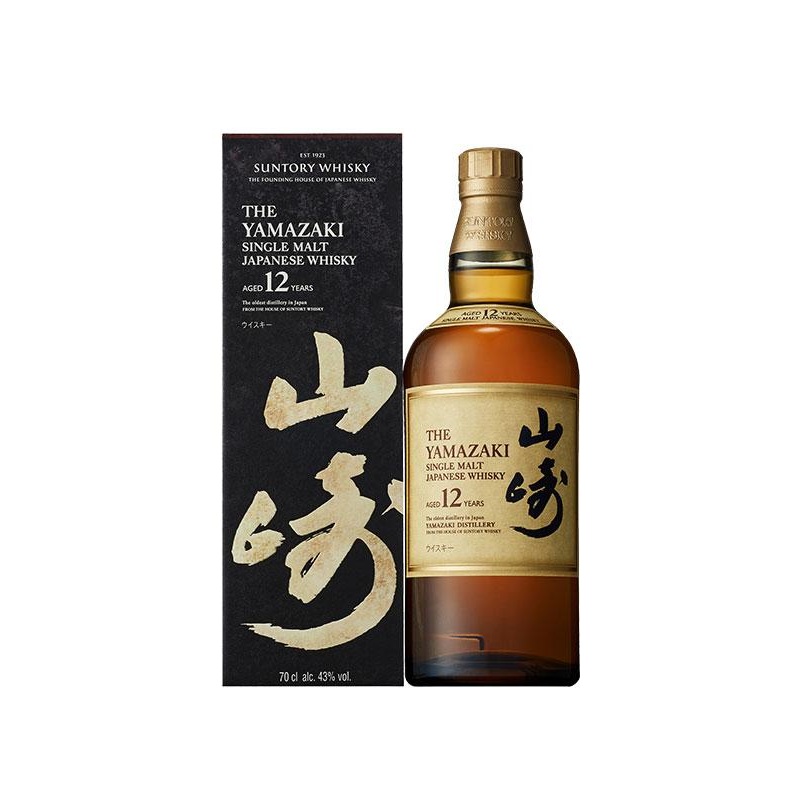 Yamazaki 12 Year Old Single Malt Japanese Whisky (700ml)