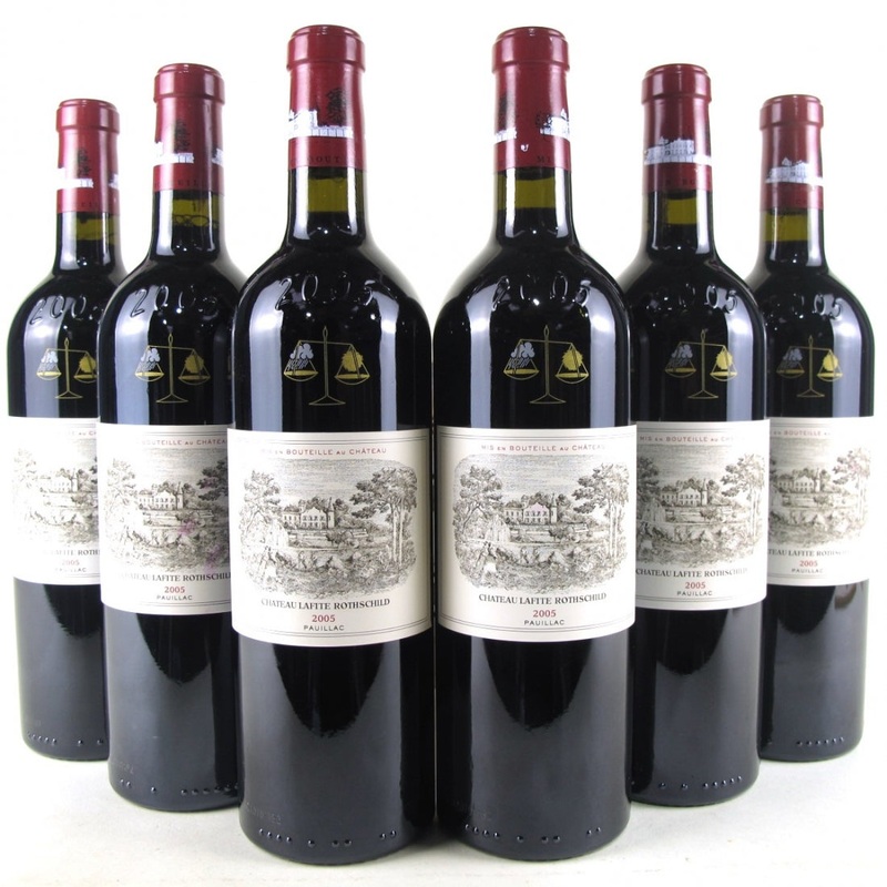 2005 Chateau Lafite Rothschild 750ml*6 Original Wood Case