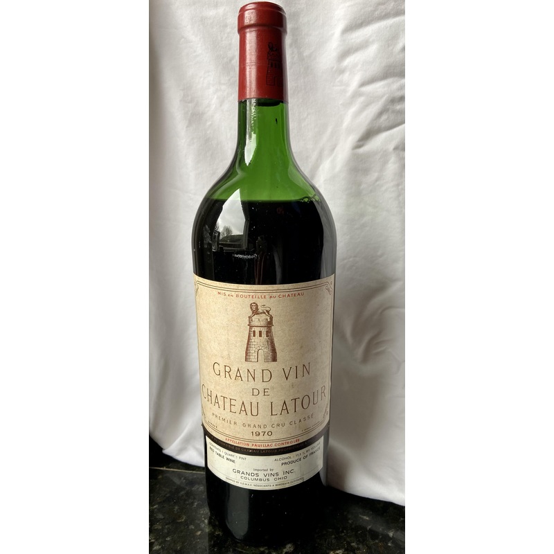 1970 Chateau Latour Pauillac 1.5Lt