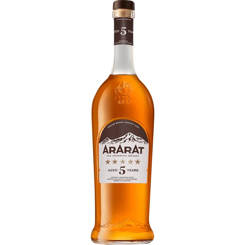 Ararat 5 Stars V.S. 5 Year Old Brandy (700mL)