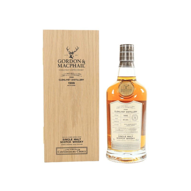 Glenlivet – 33 Year Old (1986) Gordon & MacPhail (Connoisseurs Choice)