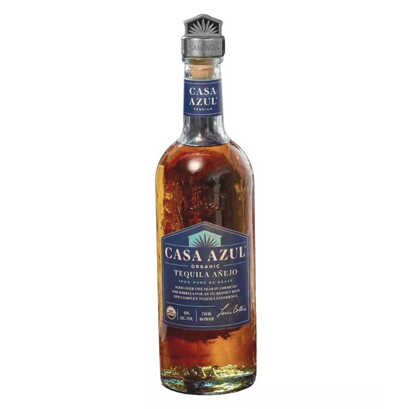 Casa Azul Organic Tequila Anejo 750mL