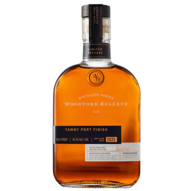 Woodford Reserve Distillery Series Tawny Port Finish 2025 Release Bourbon Whiskey