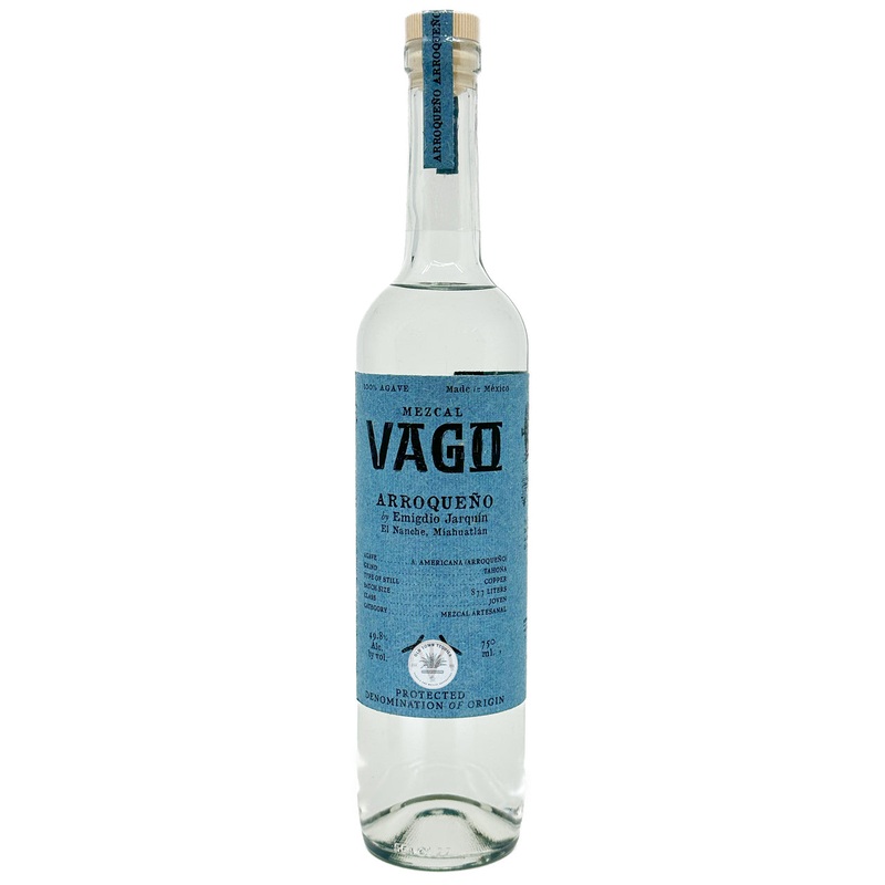 VAGO MEZCAL ARROQUENO BY EMIGDIO JARQUIN 101.4 750ML