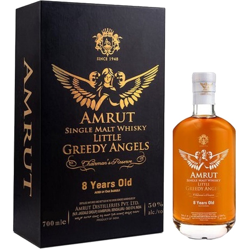 Amrut Single Malt Little Greedy Angels Chairman’s Reserve 8 Year Old 700ml