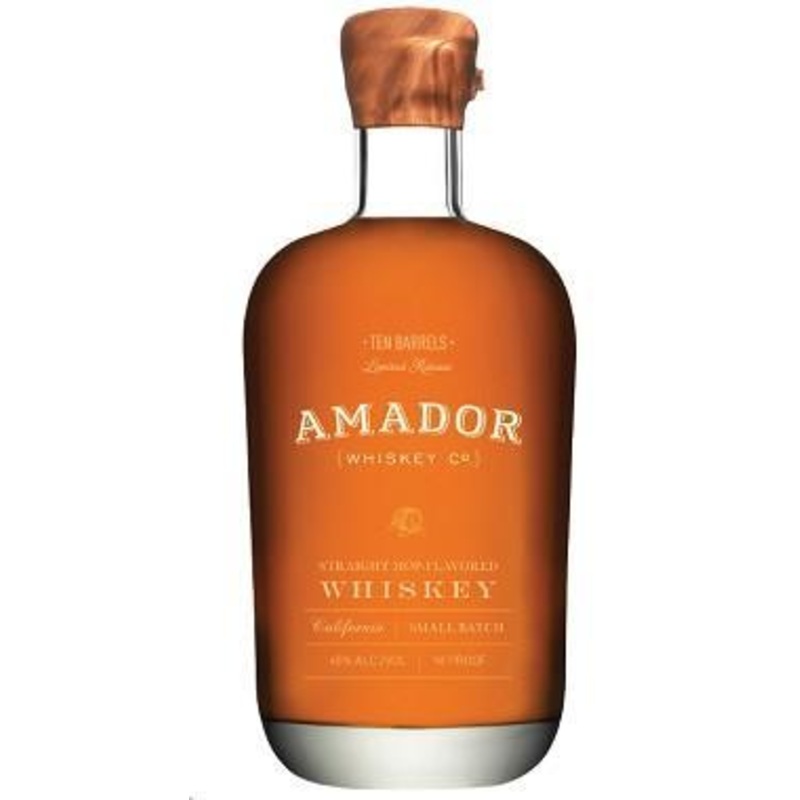 Amador Ten Barrels Hop Flavored Whiskey 750ml