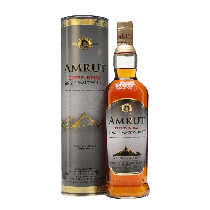 Amrut Peated Indian Single Malt Whisky 700ml
