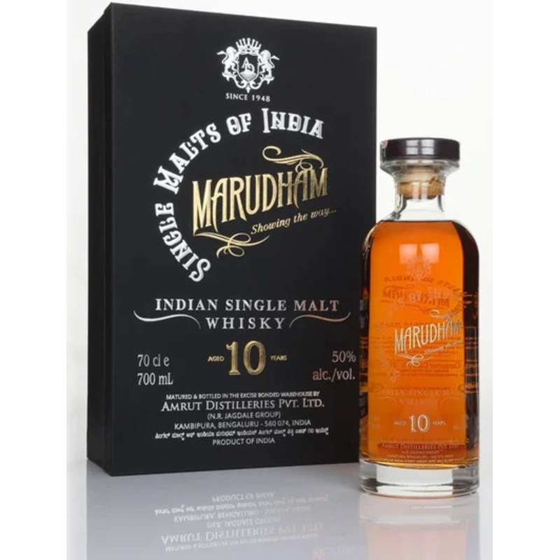 Amrut Single Malts of India Marudham 10 Year Old Whisky | 700ML