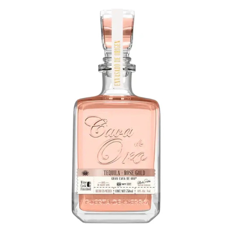 Cava De Oro Rose Gold Tequila 750mL