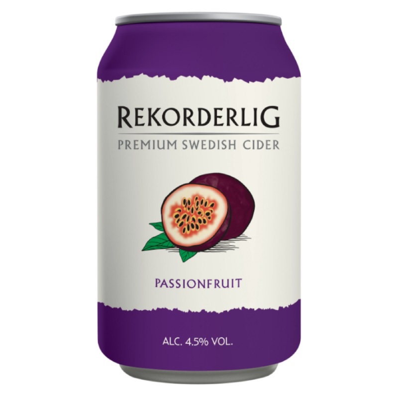 Rekorderlig Cider – Passionfruit 33cl x 1 Can