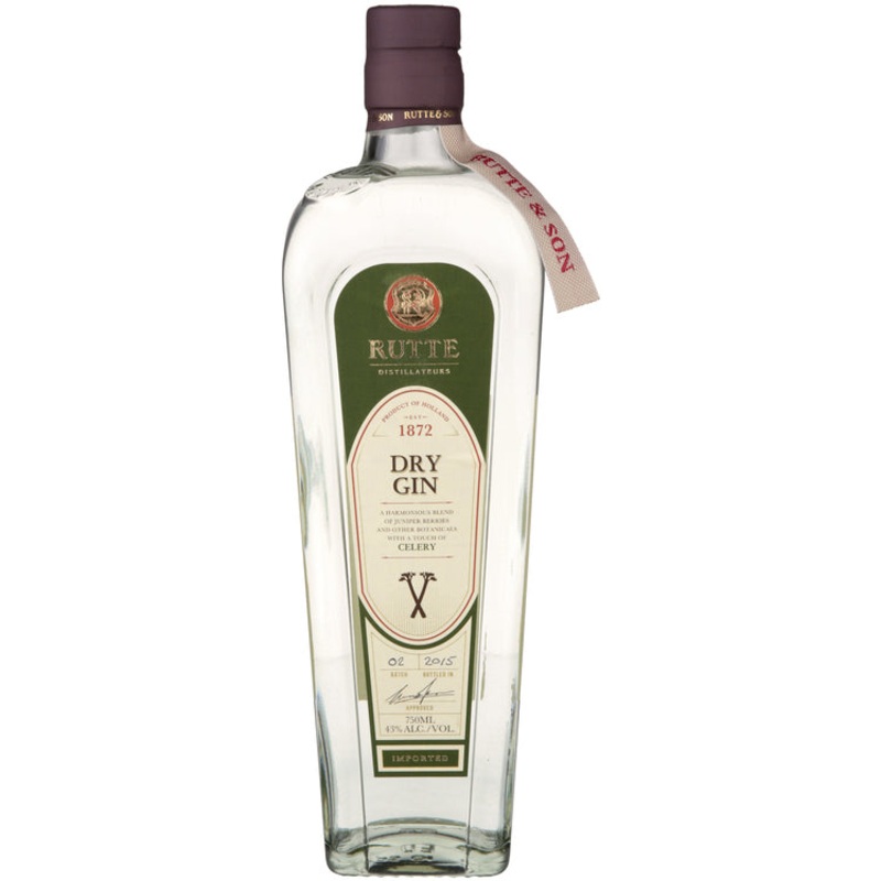 RUTTE CELERY FLAVORED GIN 86 750ML