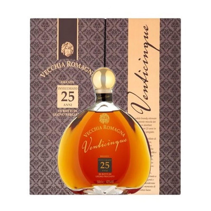 Vecchia Romagna 25 Year Old Riserva Brandy 70cl
