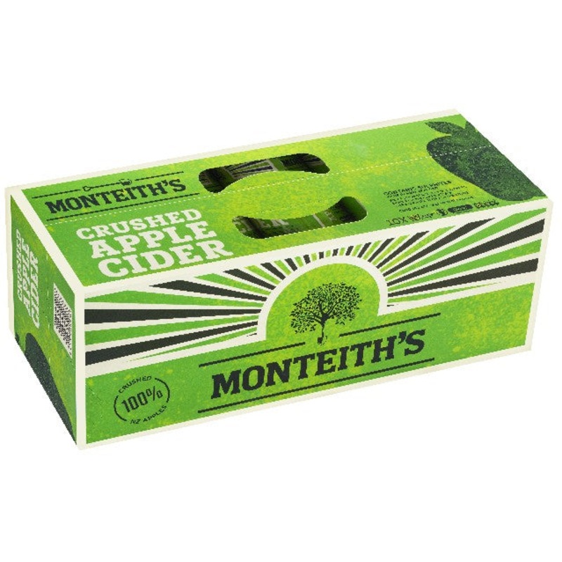Monteith’s Cider 10pack cans