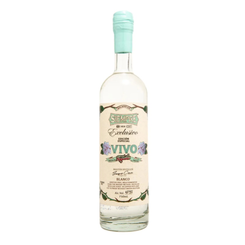 Siempre Excusivo ‘Vivo’ Tequila Blanco Mexico (750ml)