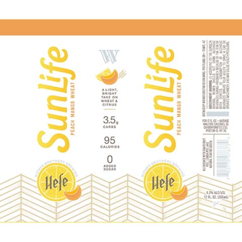 Widmer Brothers SunLife Peach Mango Wheat Ale